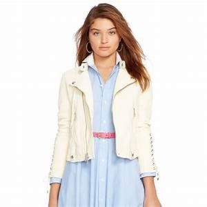 New-Polo Ralph Lauren , soft Leather Moto Jacket